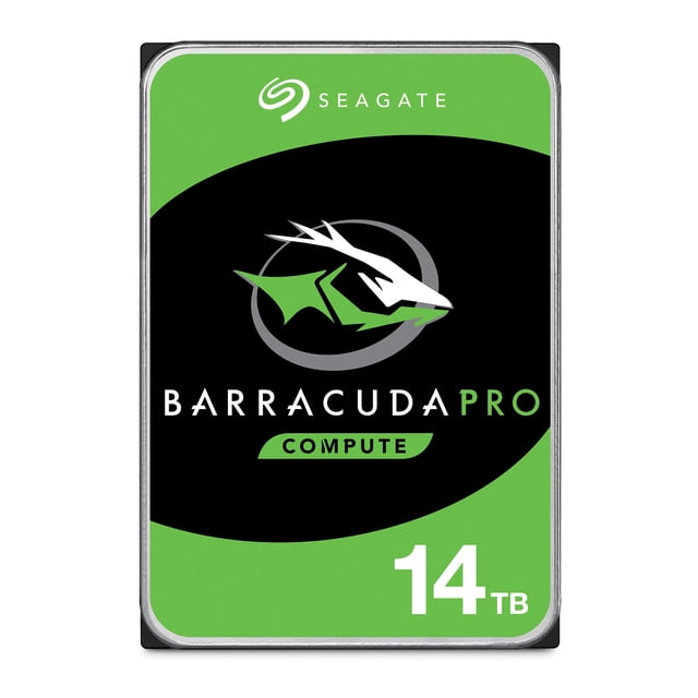 Disco duro interno Seagate BarraCuda Pro de 14 TB a 7200 RPM