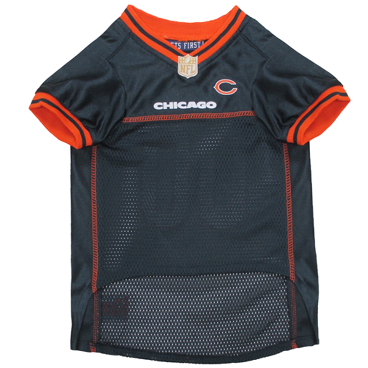 Pets First NFL Chicago BearsLicensed Mesh Jersey for Dogs and Cats - Extra Small