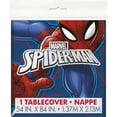 thumbnail image 2 of Spiderman Birthday Plastic Party Tablecloth, 84 x 54in, 2 of 2