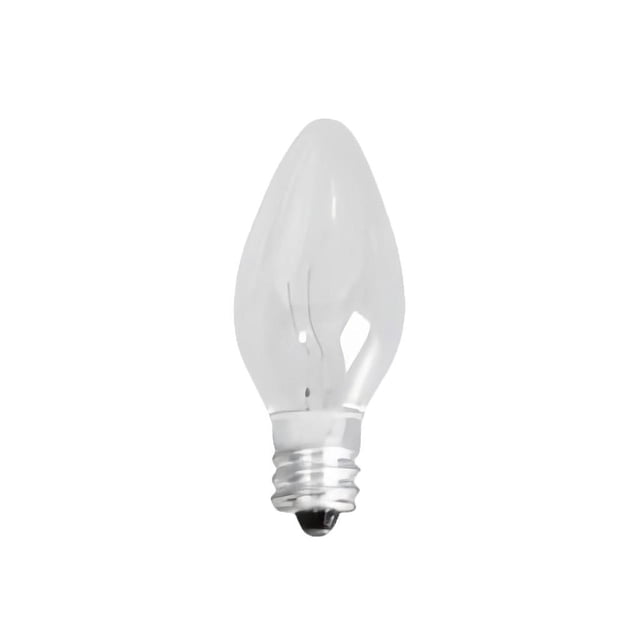 Foco Incandescente ADIR Tipo Vela 7w Transparente Caja con 50 piezas