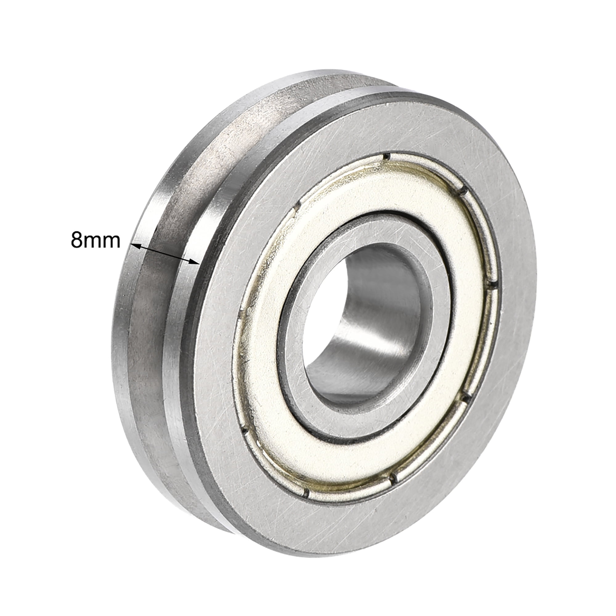 V6000ZZ V-Groove Shaped Bearing 10x30x8mm Double Metal Shielded