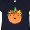 thumbnail image 4 of Inktastic Pumpkin Unicorn for Halloween and Thanksgiving Boys or Girls Baby Bodysuit, 4 of 5