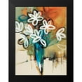 thumbnail image 2 of Barnes, Natasha 19x24 Black Modern Framed Museum Art Print Titled - Floral and Still Life Trance I, 2 of 5