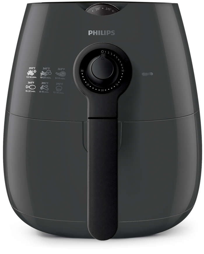 Philips Viva Collection 2.75qt Analog Air Fryer - Grey (HD9220/36 ...