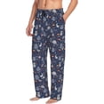 thumbnail image 6 of Honiee Autumn Forest2 for men - a sleek fusion of Straight Pajama Pants, versatile Lounge Pants, and cozy Sleepwear, all rolled into one-Large, 6 of 6