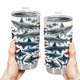 thumbnail image 3 of Taza de café Tumbler Oasisdream de 600 ml con estampado de tiburones, 3 of 6