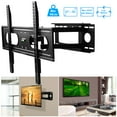 thumbnail image 2 of (*YYL-Design*)-- 1Pc Full Motion TV Wall Mount Swivel Tilt TV Wall Rack Support 37in To 70in TV Wall Mount Max VESA Up To 600x400mm Holds Up To 99LBS **--（y7;,h ）, 2 of 9