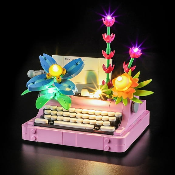 Light for 31169 Creator 3-in-1 Typewriter with Flowers Building Blocks Model (Building Set NOT Included)