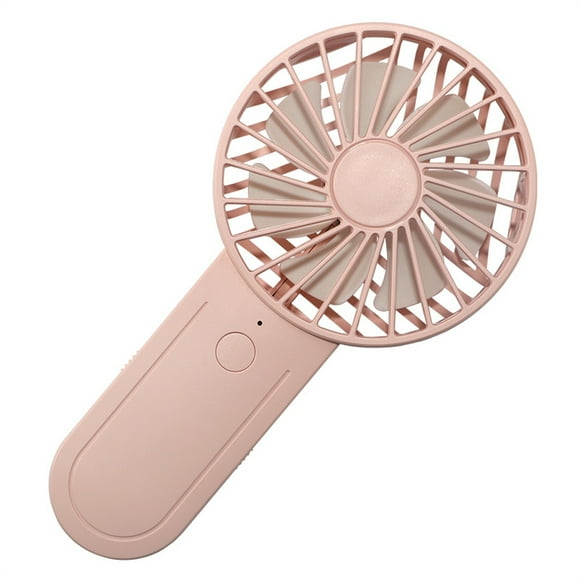 Bearachild Ventiladores pequeños incorporada multicolor Suministros de oficina 4.5V 3 engranajes Herramienta de enfriamiento de aire Recargable Electrodomésticos Rosado Bearachild HA063623-02