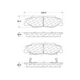 thumbnail image 2 of Centric 106.07320 Disc Brake Pad, 2 of 5