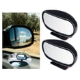 thumbnail image 3 of Colaxi Generic Car Mirror Reversing Wide Angle Auxiliary Mirror Exterior Parts Universal 360 degree Rotation for SUV Cars 2pcs, 3 of 5