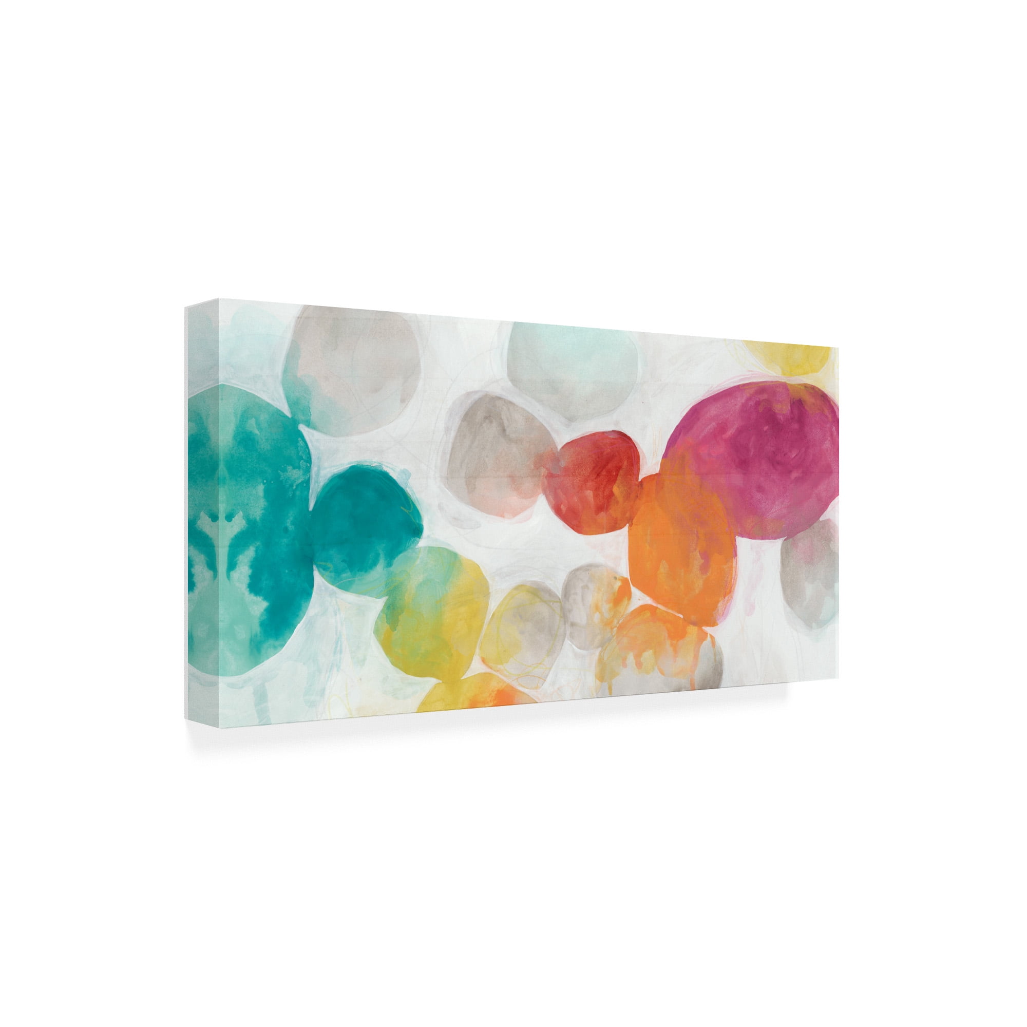 Trademark Fine Art 'Color Interplay I' Canvas Art by June Erica Vess