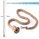 thumbnail image 2 of Rope Chandelier Pendant Light Ceiling Lamp E27 Base Lamp Cord Retro Style DIY Home Decoration, Single Head Accesorios De Luz Crtynell NO, 2 of 7