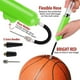 thumbnail image 5 of Inflador Mini Bidireccional de Balones | Bomba de Mano Portátil para Fútbol, Baloncesto, Vóleibol, Neumáticos de Bicicleta | Diseño de Plástico Ligero y de Alta Presión | Incluye Aguja de Aire y, 5 of 6