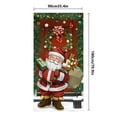 thumbnail image 3 of Festive Christmas Santa Claus Door Banner Decorative Polyester Holiday Door Cover, Perfect for Indoor and Outdoor Christmas Decorations 71 x 35IN, 3 of 7