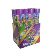 12pc - 12 inch Color Party Confetti CO2 Cannon