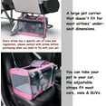 thumbnail image 5 of Pet Carrier for Large and Medium Cats, Soft-Sided Pet Carrier for Big Medium Cats and Puppy Dog Carriers Cat Carriers, Pet Privacy Protection Travel Carrier, 5 of 11