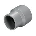thumbnail image 3 of Unique Bargains PVC DWV Reducing Coupling Schedule 40 Gray 1-1/2-inch x 2-inch Socket 2pcs, 3 of 3