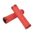 thumbnail image 2 of pitrice 1 Pair Bicycle Double Lock MTB Bike Handlebars Hand Cover Anti-slip Red, 2 of 9