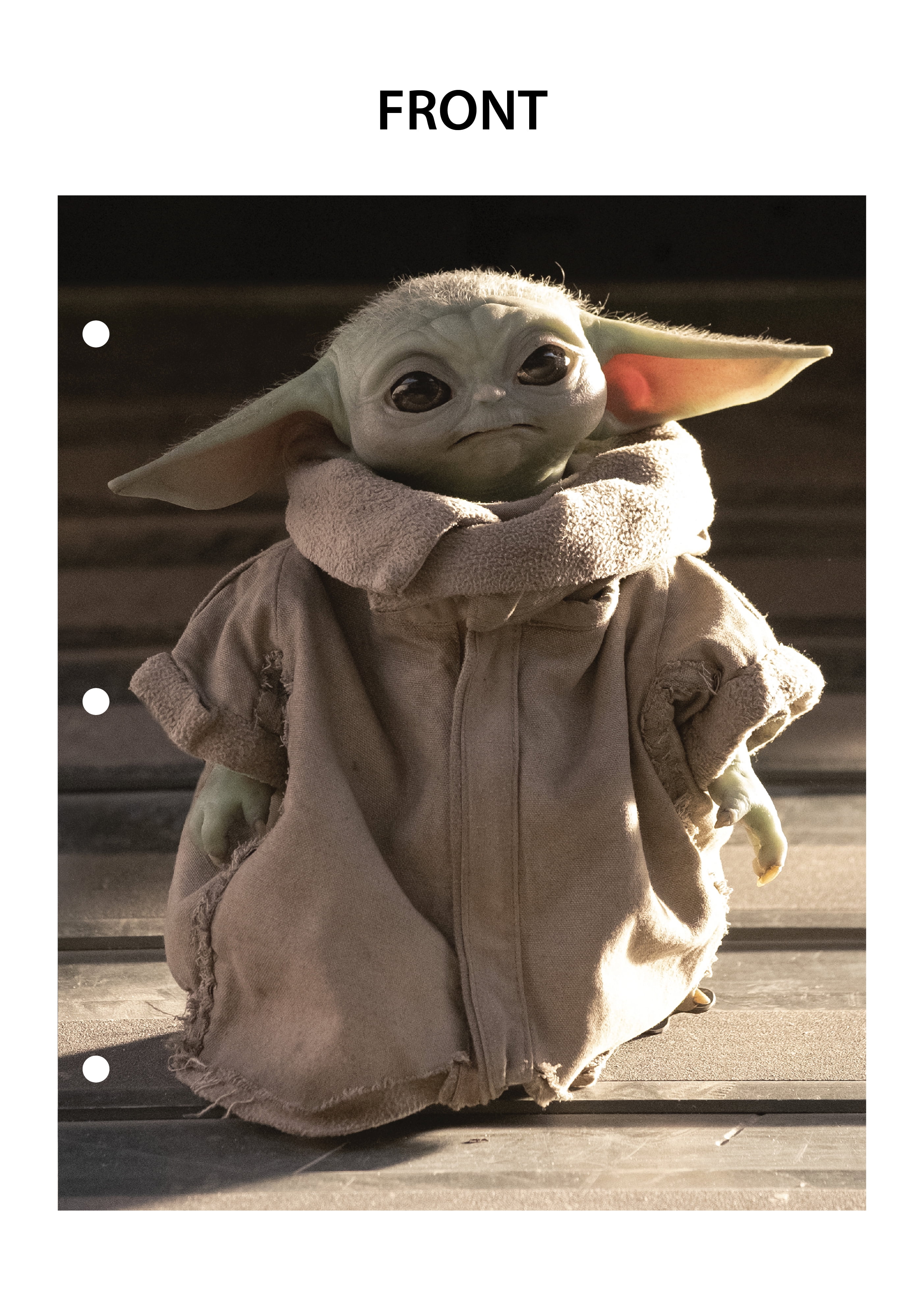Download Baby Yoda 3d All Ears With Pocket Notebook Star Wars Wirebound Notebooks Tsunamicompany Stationery Office Supplies