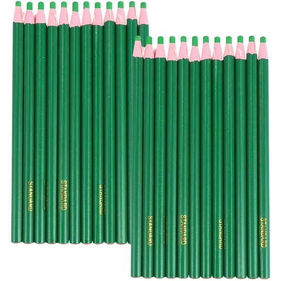 24Pcs Wax Marker Pens Portable Crayon Pencils Grease Pencils Drawing Pencils