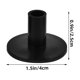 thumbnail image 5 of unbranded 2Ud Fundas De Plástico Y Fieltro Para Soporte De Platillo Accesorios Para Batería Negro, 5 of 6
