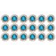 thumbnail image 4 of Cuentas de cristales de diamantes de imitación anillos de diamantes de imitación redondos botones de bricolaje de 10 mm Sujetadores de costura para manualidades de bricolaje ANGGREK Otros, 4 of 8