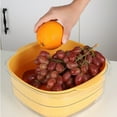 thumbnail image 1 of Ikohbadg Multi-Functional Fruit Cleaning Bowl, Kitchen Sink Strainer Drainer, Vegetable Washing Filter, Easy Use Food Catcher and Colander for Kitchen, 1 of 2