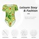 thumbnail image 4 of Fotbe Green Avocado Body de Mujer con Cuello Redondo y Mangas Cortas, Sin Mangas Ajustado, Suave, Cómodo y Básico-X-Large, 4 of 7