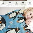 thumbnail image 3 of ONETECH  Penguin Blanket,Penguin Throw Blanket,Penguin Gifts for Women Men Kids,Penguin Gifts for Penguin Lovers,Penguin Lover Gifts Soft Cozy Warm Throw Blanket for Sofa Couch Bed, 3 of 6