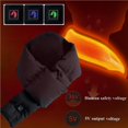 thumbnail image 4 of Bearachild Electric Heated Scarf USB Rechargeable Down Warmer Outdoor Neck Gear Control Cotton Washable Temperature Warm 3 Suministros térmicos Beige Bearachild HA046950-01, 4 of 6