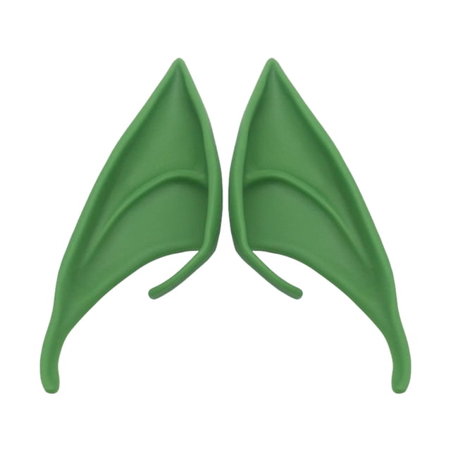 Cosplay Fairy Elf Ears Pixie Elven Vampire Halloween Props Sunnimix Verde 12cm
