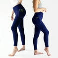 thumbnail image 3 of High Waist Workout Leggings for Tummy Support, Side Pockets, Breathable, Stretchy, Squat-Proof Leggings for Women, 3 of 13