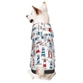 thumbnail image 1 of Fotbe Lighthouse And Beacon Sudadera con Estampado para Perros Pequeños – Suéter con Capucha para Mascotas, Tela Suave de Forro Polar con Bolsillo-Large, 1 of 7