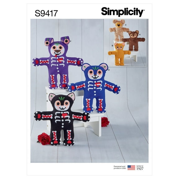 Simplicity Stuffed Animals-ONE SIZE