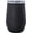 Black, variant on Vinglacé Stainless Steel Stemless Wine Glass- Insulated Wine Tumbler with Glass Insert and Sip Lid, 10 oz, Coral