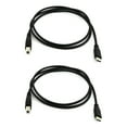 thumbnail image 1 of 2X USB-C USB 3.1 Type C Macho A USB 2.0 B Tipo Macho Cable de Datos TeléFono Impresora, 1 of 5