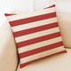 thumbnail image 1 of onlyliua ¡ Liquidación de Ofertas de Hoy! Funda de Almohada Decorativa Fundamental para El Hogar, Funda de Almohada Geométrica Roja, Fundas de Almohada, 1 of 2