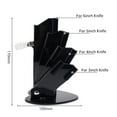 thumbnail image 4 of Cuchillos de Cerámica con Bloque, Juego de Cuchillos de Cocina de 3", 4", 5" y 6" Pulgadas con Pelador, Cuchillo de Pelar de Frutas con Tapas, 4 of 4
