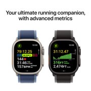 Apple Watch Ultra 3 (GPS + LTE) A3281 49mm - Natural Titanium/Blue Ocean Band