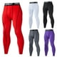 thumbnail image 5 of Pantalones deportivos de compresión para hombre, mallas ajustadas para correr, NUEVOS, 5 of 7