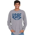 thumbnail image 5 of US Air Force Vintage Banner Logo Long Sleeve TShirt Men Women Brisco Brands X, 5 of 6