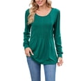 thumbnail image 3 of EDFBUYKRS Turtleneck Shirt Women Long Sleeve Neck Slim Fit Tops Base Layer Soft Lightweight Stretch Undershirts Xxl, 3 of 5