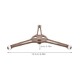 thumbnail image 2 of GAXIRE Microwave Rotating Ring Roller Microwave Plate Support Plastic Light Brown 1Pack, 2 of 8