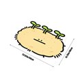 thumbnail image 3 of Suncoda Bathroom Rugs, Soft Memory Foam Bath Mat - Non Slip Absorbent Thick Bath Matt, Rubber Back Shower Rug, Toilet Mats Bath, Mats for Bathroom Floor Toilet, Door Mat Washable, 3 of 6