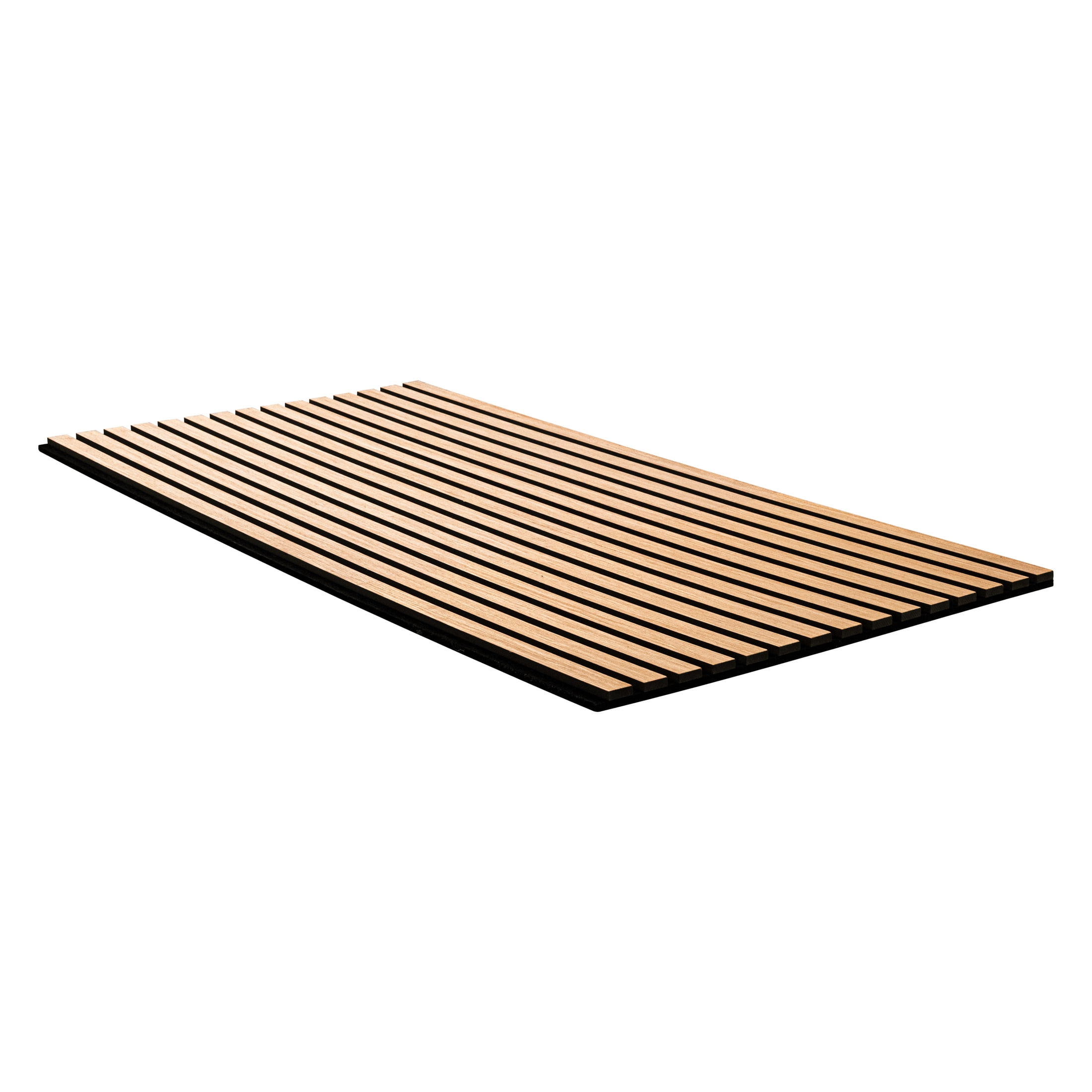 MSI 24 in. x 48 in. Harmony Almond 3D Fluted Wood Slat Acoustic Sound Absorbing Wall Paneling (Set Of 1)