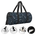 thumbnail image 3 of Pofeuu Romantic Eiffel Tower Print Travel Duffel Bag,Sports Tote Gym Bag,Shoulder Weekender Overnight Bag for Women Gym Bag, 3 of 6