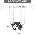 thumbnail image 3 of DESIGNICE 2026 New Couples Necklace,Black and White Cat Matching Necklace for Couples,Romantic Matching Necklace,Thoughtful Bff Necklace for 2 for Daily,Casual,Party,Gift,Round, 3 of 4