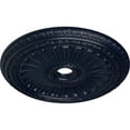 thumbnail image 3 of 35 1/8"OD x 4 7/8"ID x 2 1/2"P Viceroy Ceiling Medallion (Fits Canopies up to 4 7/8"), Hand-Painted Midnight Dream, 3 of 6