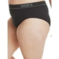 thumbnail image 6 of Hanes Originals Women's Seamless Rib Hi-Leg Bikini Underwear, 3-Pack, 6 of 9
